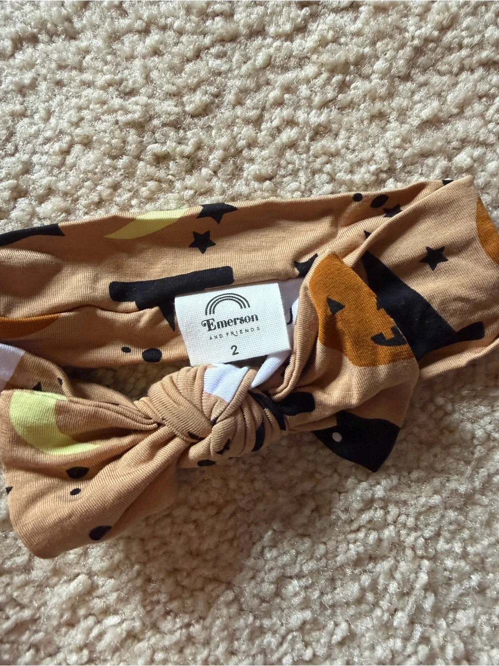Emerson and Friends baby girl bamboo headband bows